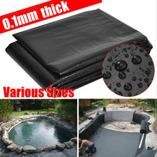 Load image into Gallery viewer, 13 Sizes Thicken Waterproof Liner film Fish Pond Liner Garden Pool Reinforced HDPE Heavy Duty Guaranty Landscaping Pool Pond